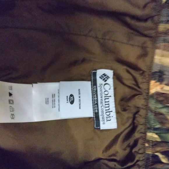 Columbia Men's Hunting Pants XL Delta Hunter Marsh Waterfowl Camo Waterproof - Picture 6 of 9